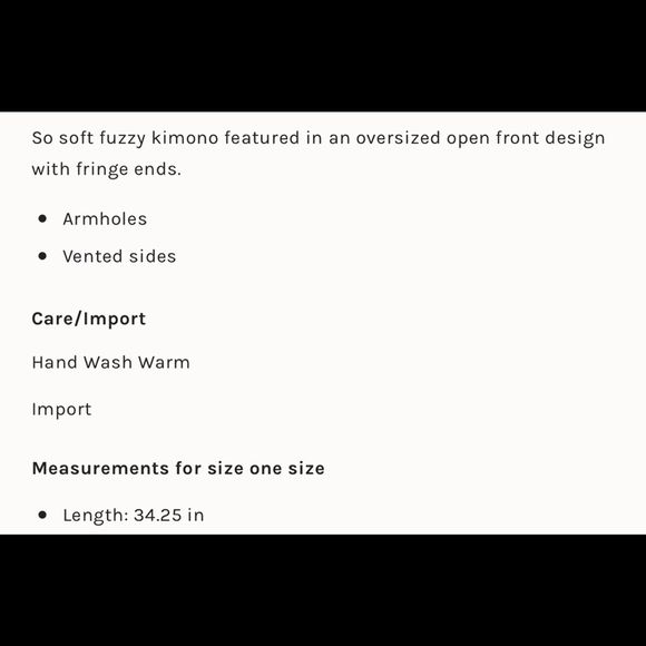 NEW Free People Canyonland Kimono - Picture 12 of 12